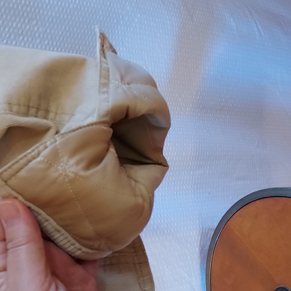 For Joseph Fortune Women's Jacket Corduroy Sherpa Cream Y2K Trucker  M - Picture 6 of 15